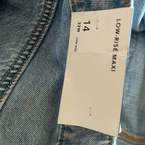 America 🦅 Eagle long denim maxi skirt 14 - Picture 8 of 8